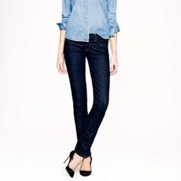 J. Crew Denim - J. Crew Matchstick Dark Wash Straight Leg Jeans